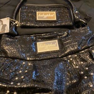 Brand new never used baby phat purse set
